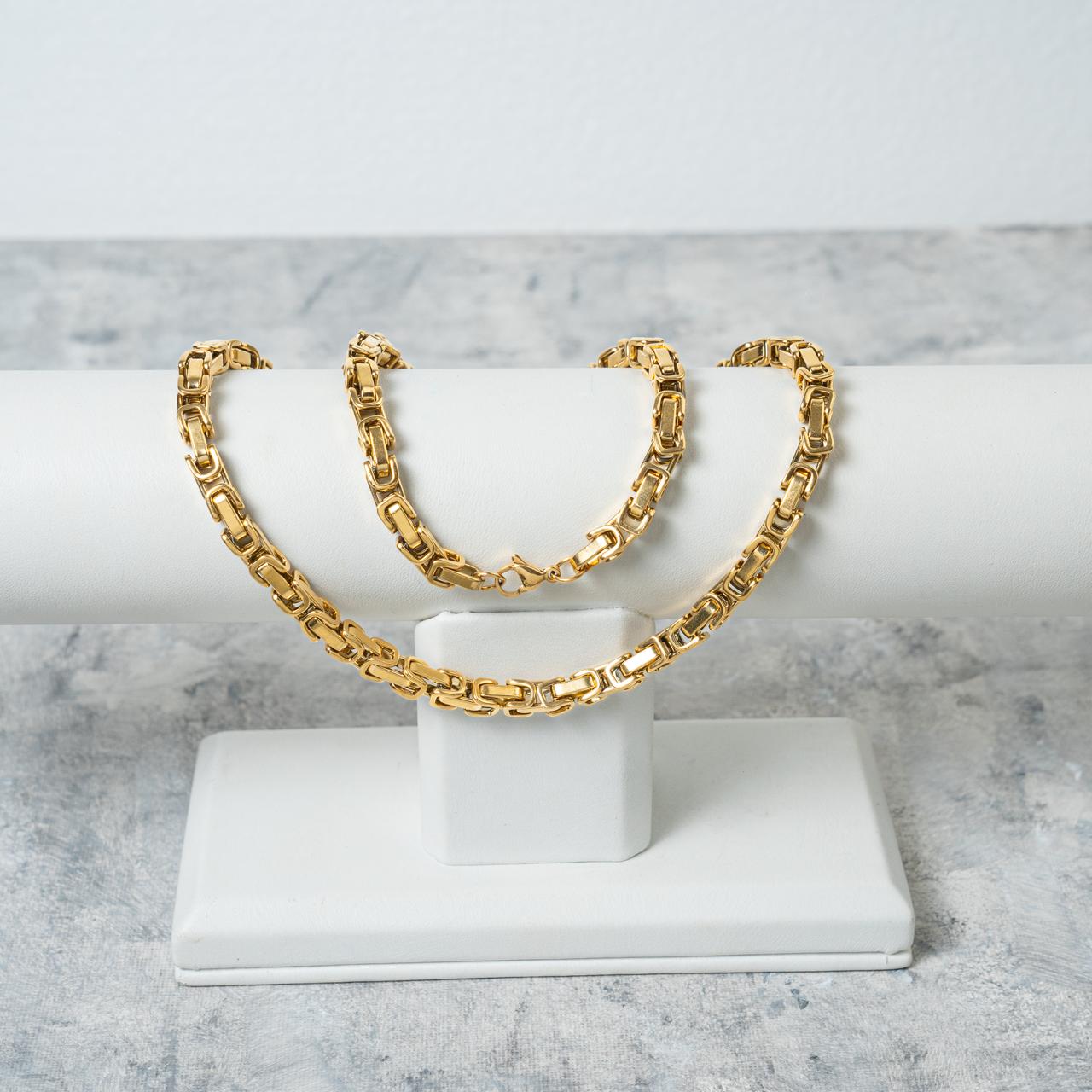 Combo Rustica en Oro Laminado 18K